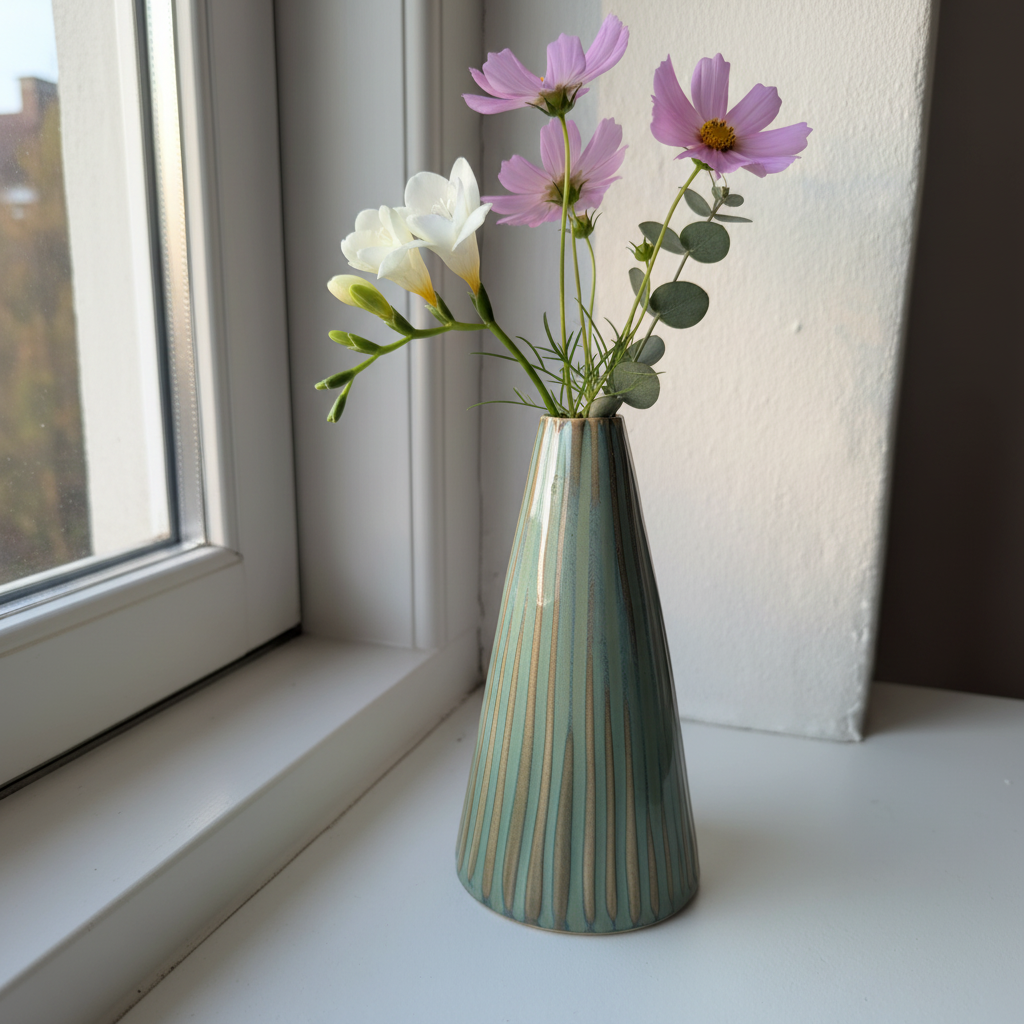 Lifestyle billede med blomster