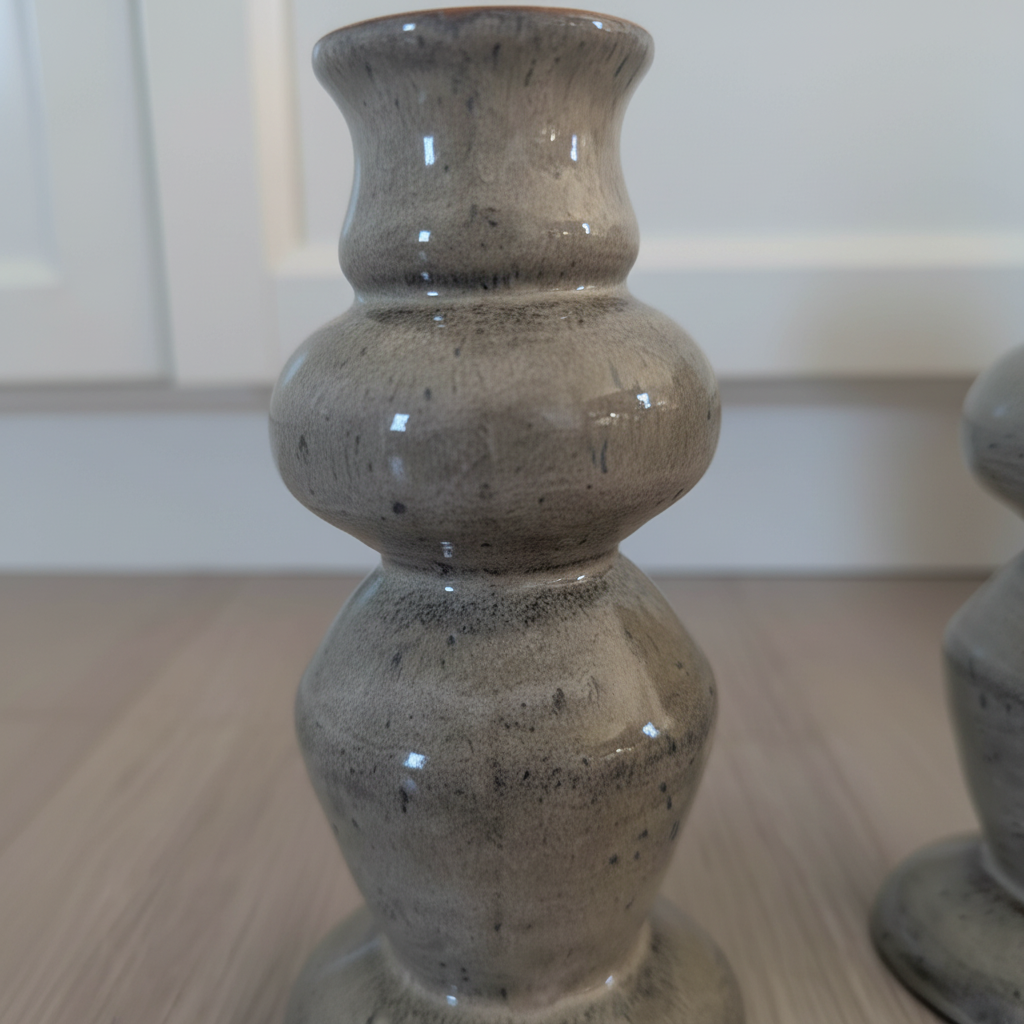 Lysestager detalje glasur